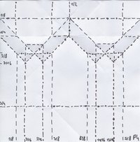 BBU P4 tile, Crease Pattern (CP)