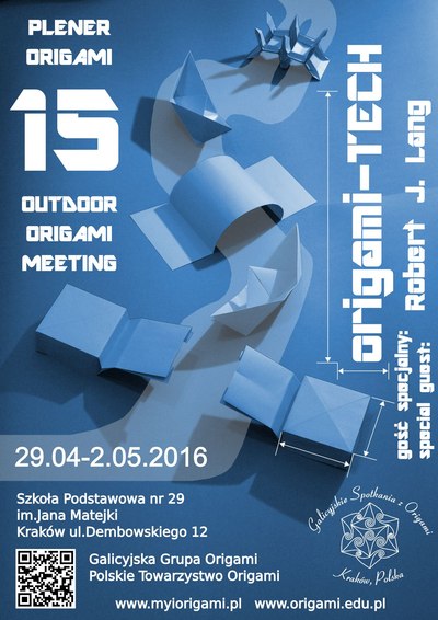 15th Outdoor Origami Meeting poster
