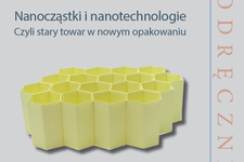 My origami on book cover / origami na okładce książki: Nanocząstki i nanotechnologie by Marek Kosmulski