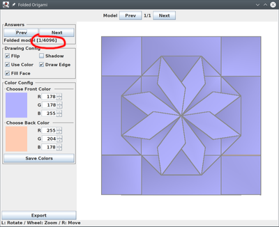 Some origami models have lots of possible layer orderings, which AI could help navigate better (my Sol model in Oripa)