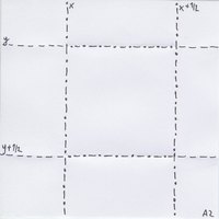 BBU A2 tile, Crease Pattern (CP)