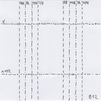 BBU B12 tile, Crease Pattern (CP)