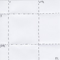 BBU B2 tile, Crease Pattern (CP)