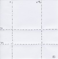BBU B3 tile, Crease Pattern (CP)