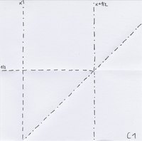 BBU C1 tile, Crease Pattern (CP)