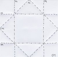 BBU D1 tile, Crease Pattern (CP)