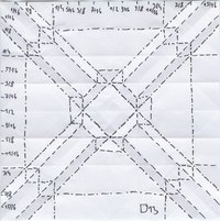 BBU D13 tile, Crease Pattern (CP)