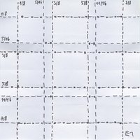BBU E1 tile, Crease Pattern (CP)