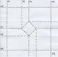 BBU E8 tile, Crease Pattern (CP)