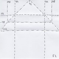 BBU F2 tile, Crease Pattern (CP)