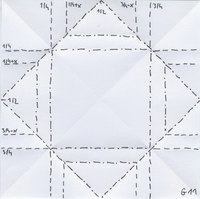 BBU G11 tile, Crease Pattern (CP)