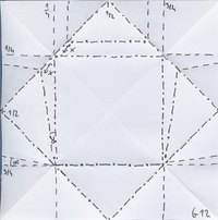 BBU G12 tile, Crease Pattern (CP)