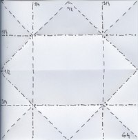 BBU G4 tile, Crease Pattern (CP)