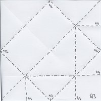 BBU Q3 tile, Crease Pattern (CP)