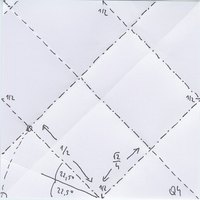 BBU Q4 tile, Crease Pattern (CP)