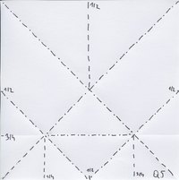 BBU Q5 tile, Crease Pattern (CP)