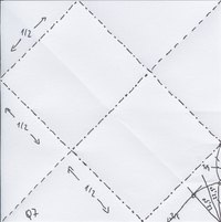 BBU Q7 tile, Crease Pattern (CP)