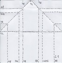 BBU Z1 tile, Crease Pattern (CP)
