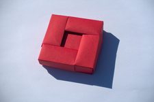 Box with Arrangement of Rectangles