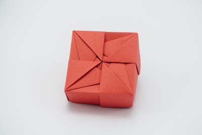 Box with Woven Triangles XVIII (Michał Kosmulski)