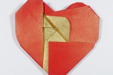 Heart with the Letter P