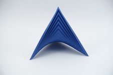 Hypar (Hyperbolic Paraboloid) clean fold