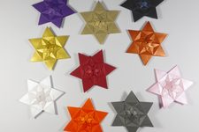 Lucky Star Fractals (10 different colors)