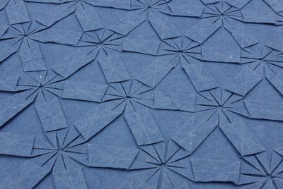 Lucky Star Tessellation folded from the paper under review