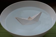 Traditional Boat from Cheese Tray Paper