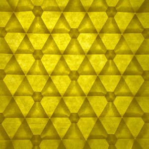 Radioactive Tessellation, front in back light