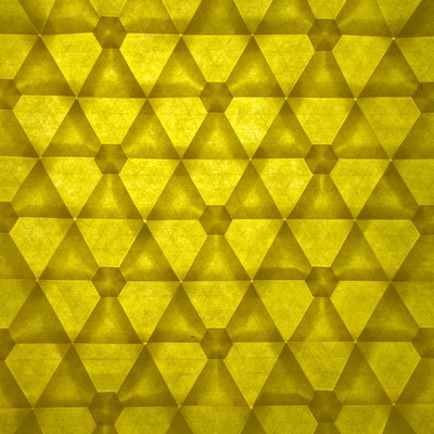 Radioactive Tessellation, backlit (Michał Kosmulski)