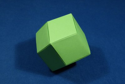 Rhombic Dodecahedron from A4 Rhombic Unit (Nick Robinson)