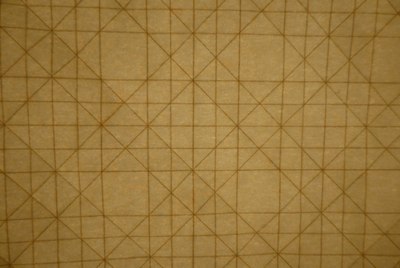 Four-Sink-Base Tessellation: precreased sheet