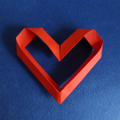 Single Module Modular Heart, a modular which is at the same time a single-sheet design