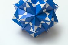 Spiked Icosahedron (Bow-Tie Sonobe)