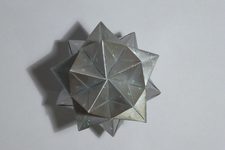 Spiked Icosahedron (Diagonally Folded Triangular Unit)