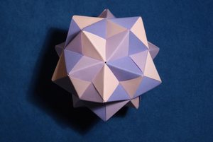 Spiked Icosahedron using Sonobe link method
