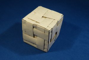 Used as a modular origami unit