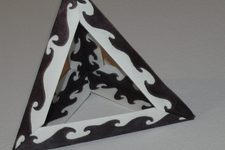 Tetrahedron (Dark Garden pattern)