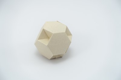 Truncated Octahedron with Square Faces Concave, CFW 255 (Shuzo Fujimoto)