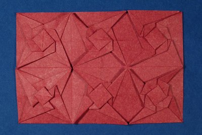 Twisted Bird Base Tessellation molecule variants (Michał Kosmulski)