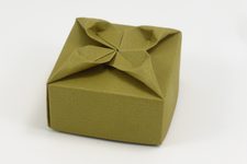 Box with Wedge Flower Variant