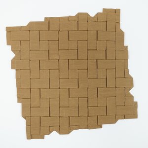 Front, rotated to make molecule borders parallel to image edges